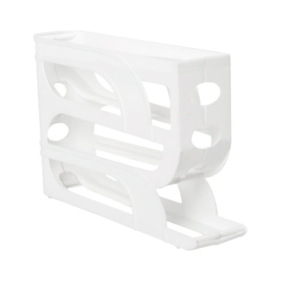 4 Layers Refrigerator Automatic Egg Organizer, Large Capacity Egg Rack, Space-Saving Egg Storage Container For Kitchen Countertop