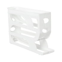 4 Layers Refrigerator Automatic Egg Organizer, Large Capacity Egg Rack, Space-Saving Egg Storage Container For Kitchen Countertop