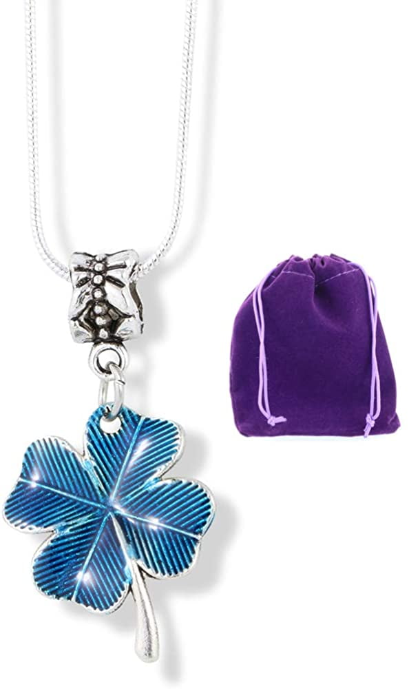 Mens 4 leaf clover necklace deals