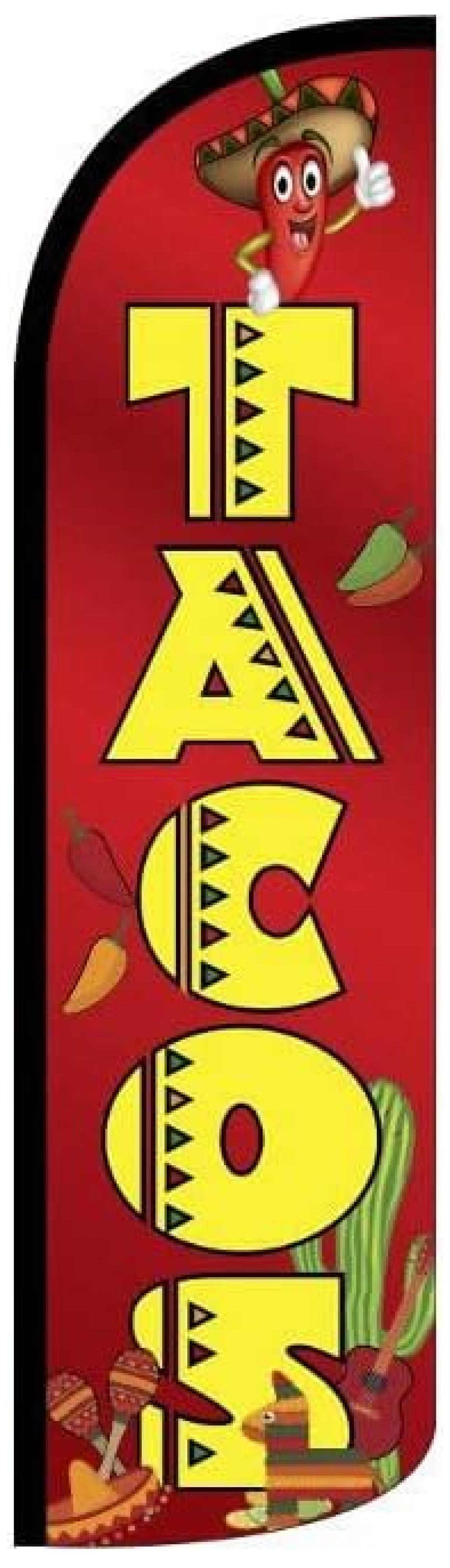 Item No P13CORN Corn Feather Flag Corn Feather Flag 3' x 13' Detail Page