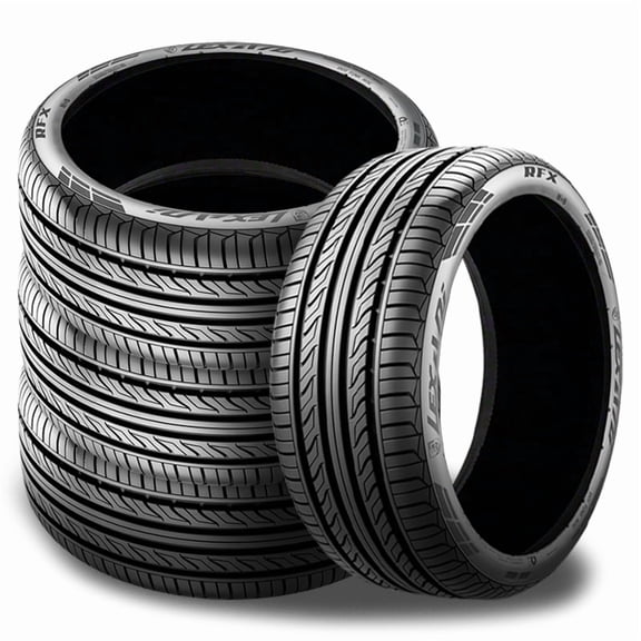 4 Lexani RFX 225/45R17 91W All Season Performance Run Flat Tires 500AA LXSTRFX174502 / 225/45/17 / 2254517