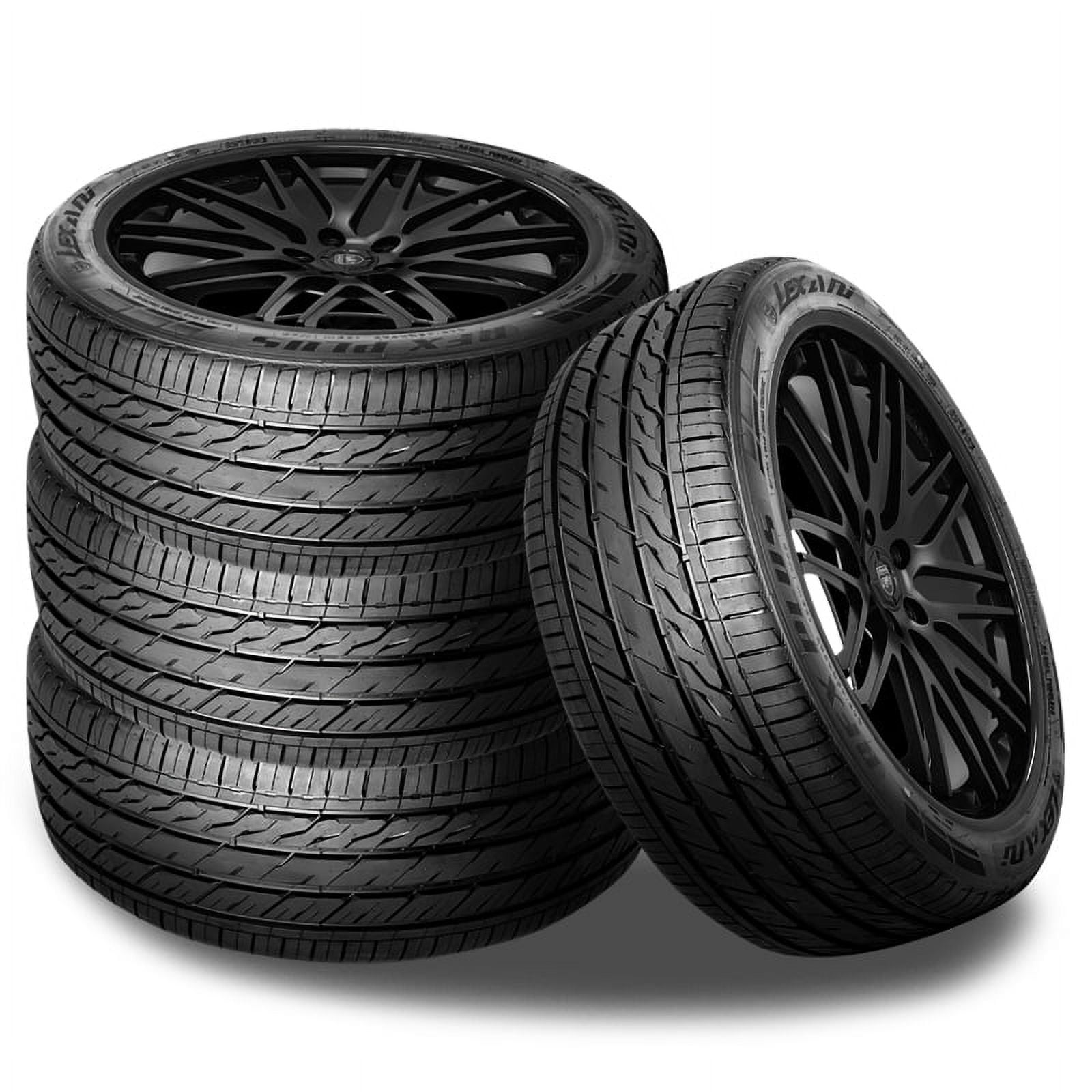 4 Lexani RFX PLUS 245/45R19 98Y All Season Performance Run Flat Tires ...