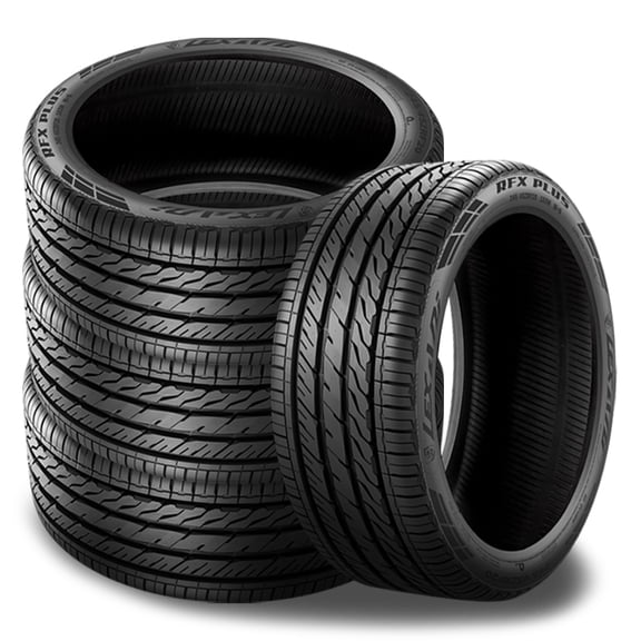4 Lexani RFX PLUS 245/45R19 98Y All Season Performance Run Flat Tires 500AA LXSTRFXP194503 / 245/45/19 / 2454519