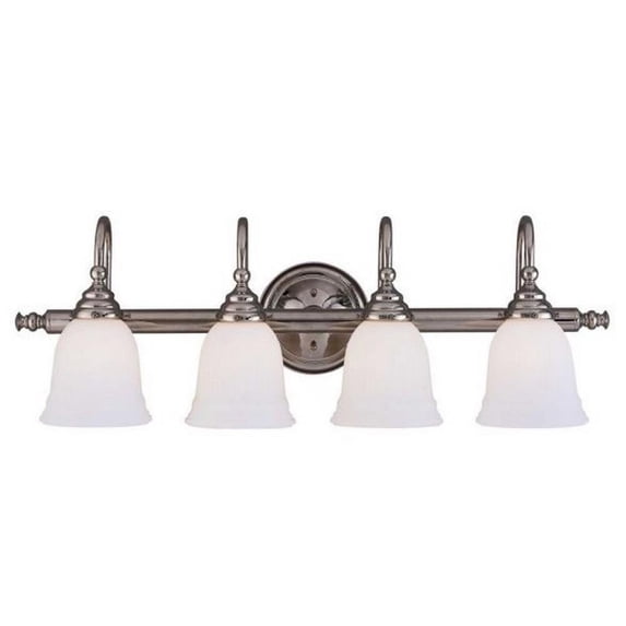 4 Light Bath Bar-Traditional Style with Transitional Inspirations-9 inches Tall By 31 inches Wide-Chrome Finish Bailey Street Home 159-Bel-4422470