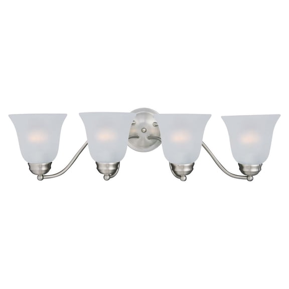 Maxim Lighting - Four Light Bath Vanity - Bath Vanity - Basix-4 Light Bath