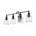 thumbnail image 1 of 734-4V-MB-Z-Lite-Bryant - 4 Light Bath Vanity In Industrial Style-12.25 Inches Tall and 32 Inches Wide, 1 of 5