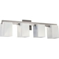 thumbnail image 1 of 5076-4-65-Quorum Lighting-Modus - 4 Light Bath Vanity in Soft Contemporary style - 27.5 inches wide by 8.25 inches high-Satin Nickel Finish, 1 of 2