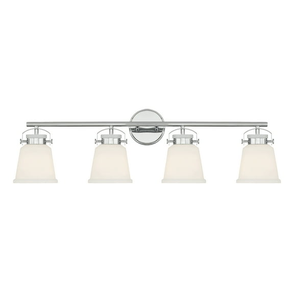 Kaden 4-Light Bathroom Vanity Light in Polished Chrome