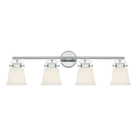 Kaden 4-Light Bathroom Vanity Light in Polished Chrome