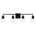 thumbnail image 1 of 4 Light Bathroom Light Fixture in Transitional Style-8 inches Tall and 31 inches Wide-Matte Black Finish Bailey Street Home 71-Bel-4621750, 1 of 10