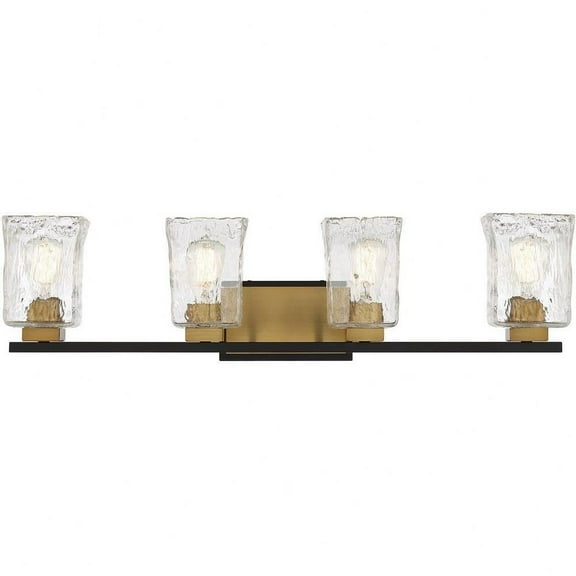 4 Light Bathroom Light Fixture in Transitional Style-8 inches Tall and 32 inches Wide Bailey Street Home 159-Bel-4636274