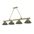 thumbnail image 1 of 4 Light Billiard In Traditional And Classical Style-14.75 Inches Tall And 14 Inches Wide Z-Lite 2306-4Rb-Ars, 1 of 10