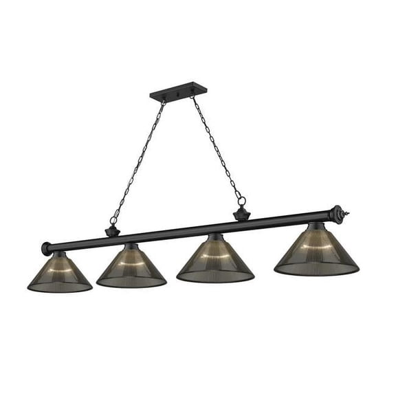 4 Light Billiard In Traditional And Classical Style-14.75 Inches Tall And 14 Inches Wide Z-Lite 2306-4Mb-Ars
