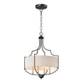 thumbnail image 1 of 25284WLBZAB Maxim Lighting Savant-4 Light Chandelier-20.25 Inches wide by 26 inches high, 1 of 5