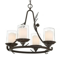 2754-694-Minka Lavery-Ponderosa Ridge - 4 Light Chandelier-20.63 Inches Tall and 22 Inches Wide     -Traditional Installation