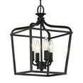 thumbnail image 1 of 4 Light Convertible Foyer-15 inches Tall and 10 inches Wide-Coal Finish Bailey Street Home 57-Bel-4828904, 1 of 1