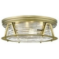thumbnail image 1 of 4 Light Flush Mount In Transitional Style-6.5 Inches Tall And 20 Inches Wide-Rubbed Brass  Finish Z-Lite 491F4-Rb, 1 of 2
