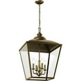 thumbnail image 1 of 52475CHZ Kichler Lighting Dame - 4 Light Foyer In Homestead Style-27.75 Inches Tall and 18.5 Inches Wide-Character Bronze Finish    -Traditional, 1 of 7