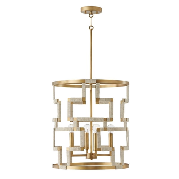 4 Light Foyer -Traditional Installation Capital Lighting 541041Nl