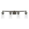 thumbnail image 1 of 4 Light Industrial Bath Vanity Approved For Damp Locations In Industrial Style 32.5 High By 10.25 Wide Capital Lighting 125941Ug-435, 1 of 2