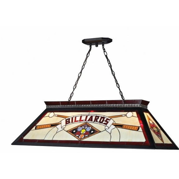 4 Light Island/Billiard In Seaside Style 18.5 Inches Wide By 13 Inches High Z-Lite Kd27red