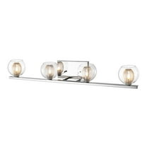 4-Light LED Vanity in Chrome Finish