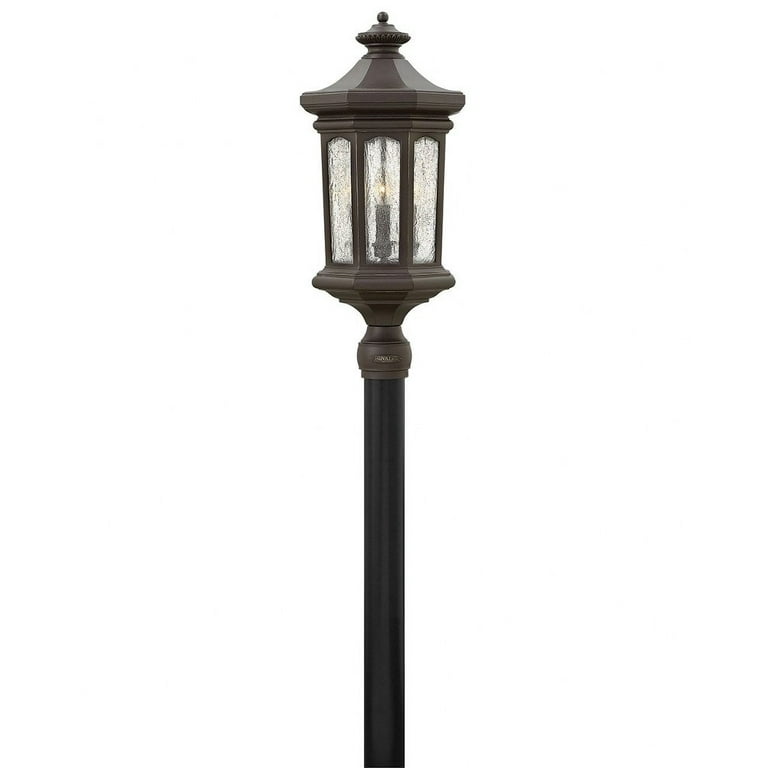 Low voltage lamp post top
