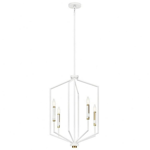 4 Light Large Pendant in Contemporary Style-27.25 inches Tall and 19.25 inches Wide Bailey Street Home 147-Bel-4789175