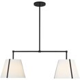 thumbnail image 1 of 4 Light Linear Chandelier-Black Finish Crystorama Lighting Ful-906-Bk, 1 of 10