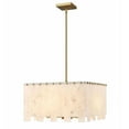 thumbnail image 1 of 4 Light Pendant-12 inches Tall and 19.75 inches Wide-Rubbed Brass  Finish Bailey Street Home 372-Bel-4962130, 1 of 1