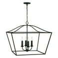 thumbnail image 1 of 4 Light Pendant-22 Inches Tall And 27.5 Inches Wide-Black Iron Finish Capital Lighting 350641Bi, 1 of 7