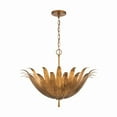 thumbnail image 1 of 4 Light Pendant In Bohemian Style-18.75 Inches Tall And 24 Inches Wide-Antique Gold Finish    -Traditional Installation Capital Lighting 349541Ag, 1 of 7