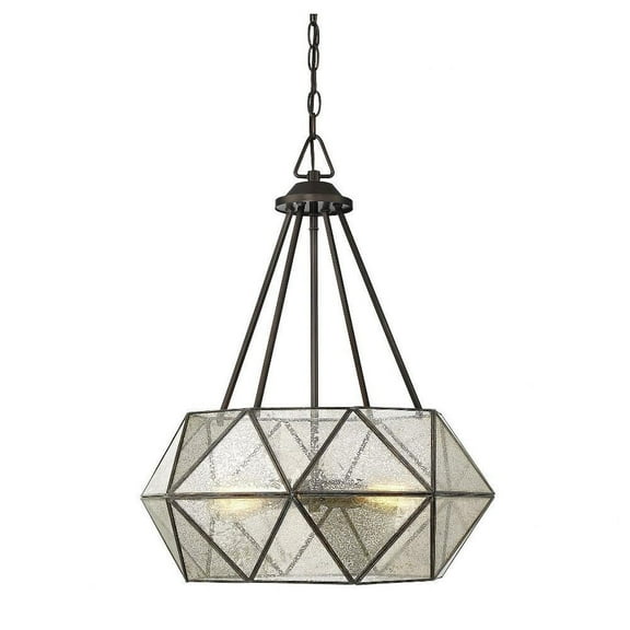 4 Light Pendant-Industrial Style with Contemporary and Rustic Inspirations-25.13 inches Tall By 20.13 inches Wide Bailey Street Home 159-Bel-2333342