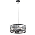 thumbnail image 1 of Maxim Madeline 4-Light Pendant - Black - 21815BCBK, 1 of 5