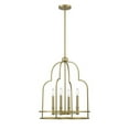 thumbnail image 1 of 4 Light Pendant in Modern Style-25 inches Tall and 20 inches Wide-Warm Brass Finish Bailey Street Home 159-Bel-4953776, 1 of 1