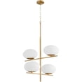 thumbnail image 1 of Cyan Design - Pod - 4 Light Small Chandelier-26 Inches Tall And 24 Inches Wide     -Traditional Installation, 1 of 1