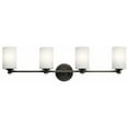 thumbnail image 1 of 4 Light Swing Arm Vanity Light Damp Location Rated with Transitional Style 9.25 inches Tall By 34 inches Wide-Olde Bronze Finish-Incandescent Lamping, 1 of 1