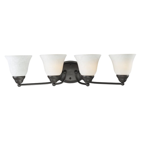 Z-Lite Athena 4 Light Vanity Light in Bronze