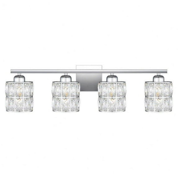 4 Light Vanity Light in Contemporary Style-8 inches Tall and 29.5 inches Wide Bailey Street Home 71-Bel-4621662