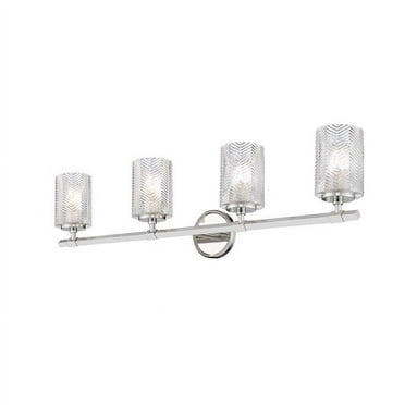 4-Light Vanity in Polished Nickel