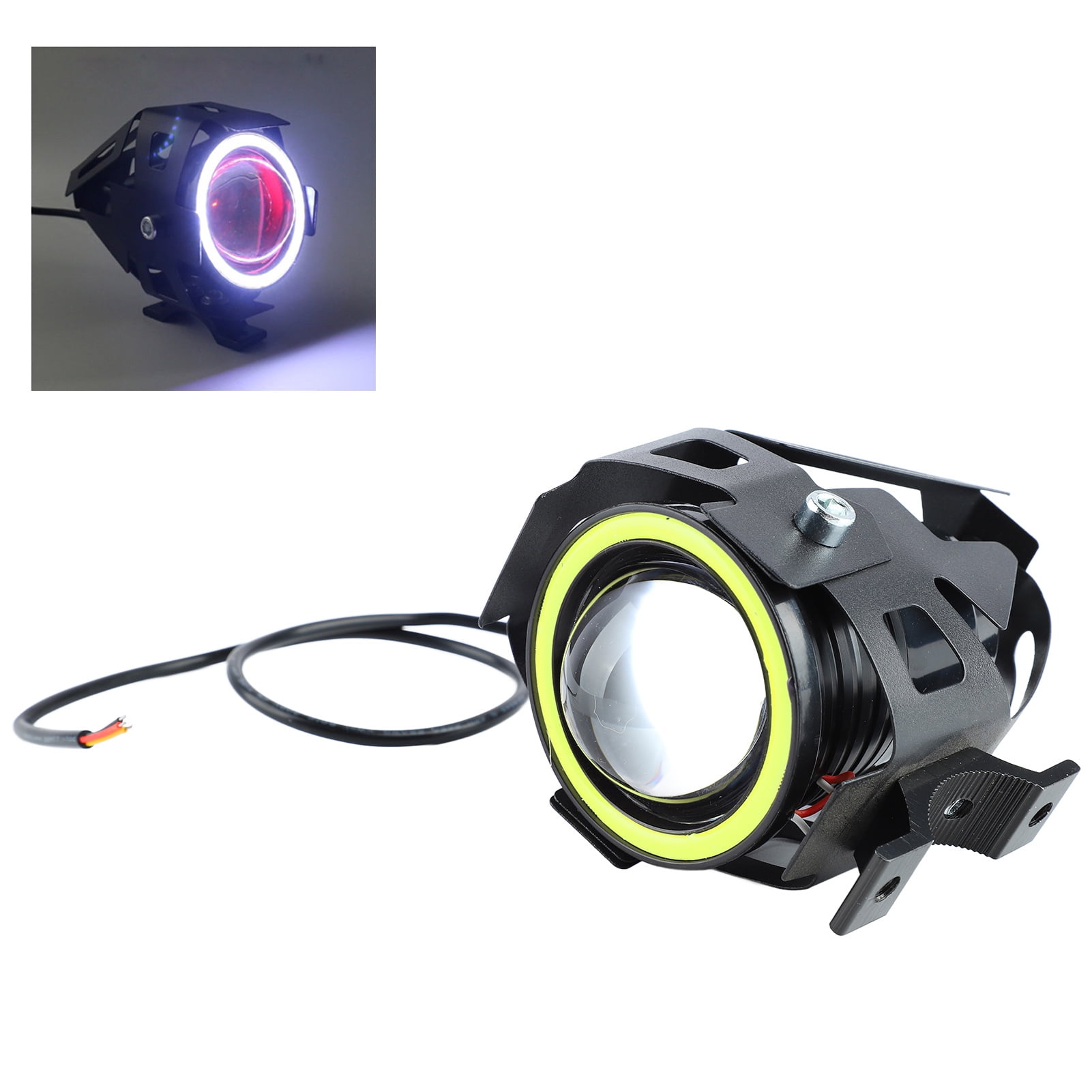 4 Lighting Modes Unique Aperture 12 To 60V Shockproof Front LED