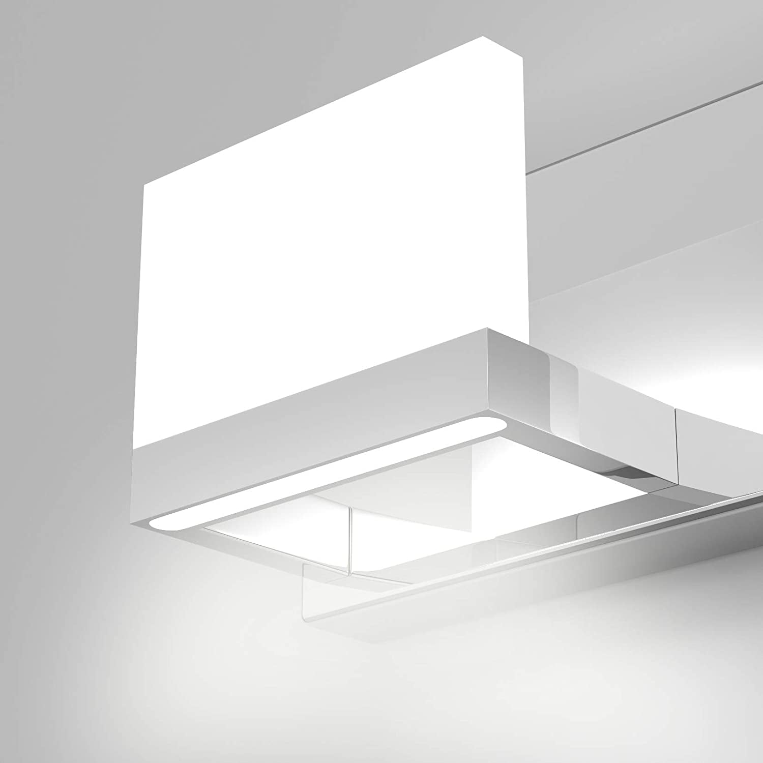 4 Lights LED Modern Vanity Light Chrome Bathroom Lighting Fixture Up ...