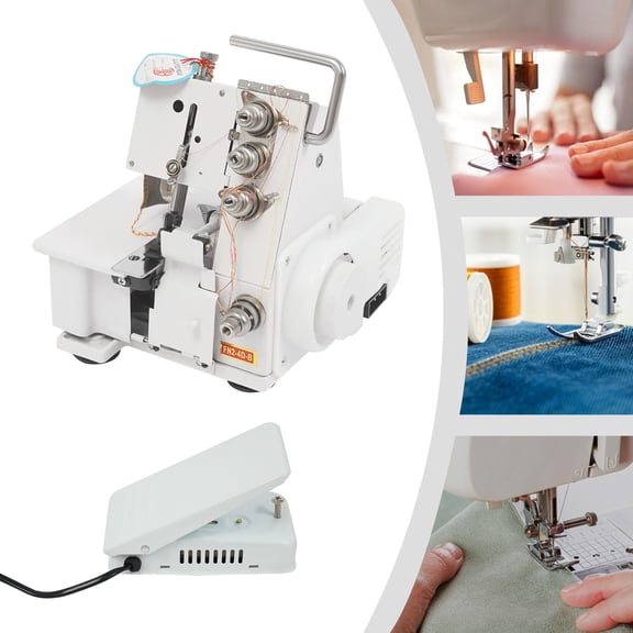 4 Lines Overlock Serger, 1200 Stitches/min, Sewing, Household Sewing, Overlock/Serger Sewing Machine with Foot Controller