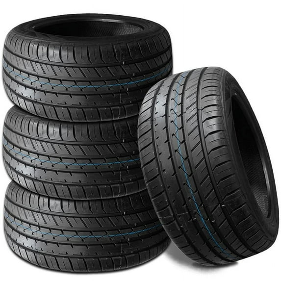 4 Lionhart LH-FIVE 255/40R18 99W Tires 40K Mileage, 320AA UTQG, Performance A/S LHST51840010 / 255/40/18 / 2554018