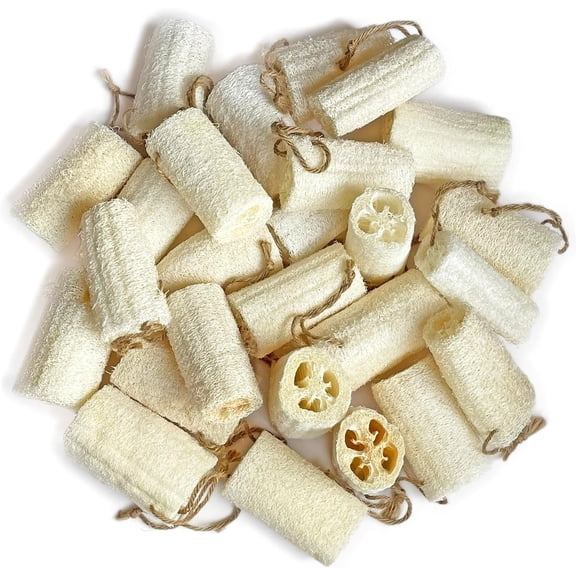 4" Loofah Sponge for Care in Bath Shower Pack of 24