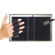 4 Loop Grip for Microsoft Surface with Stylus Grip, Black - Extra Large