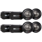 4 MB QUART FT1-25 50 Watt RMS 1 Car Audio Tweeters + Crossovers
