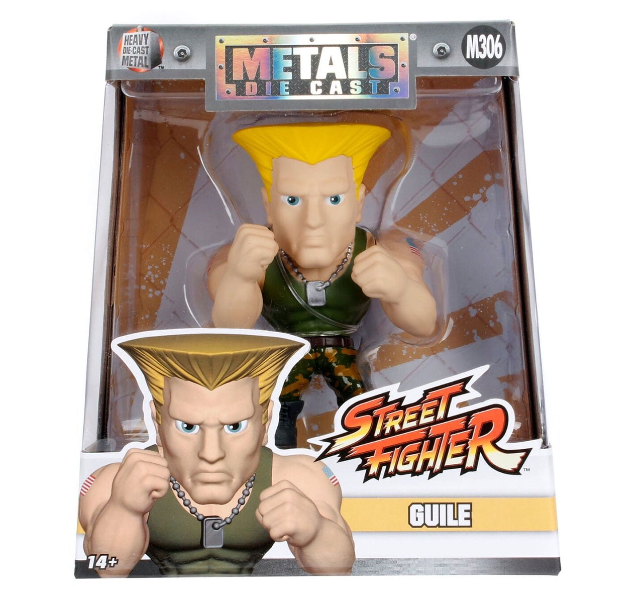 4 METALS Street Fighter: Guile (M306) 