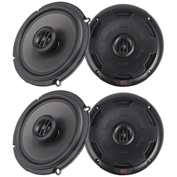 (4) MTX THUNDER65 6.5" 480 Watt 2-Way Car Audio Coaxial Speakers