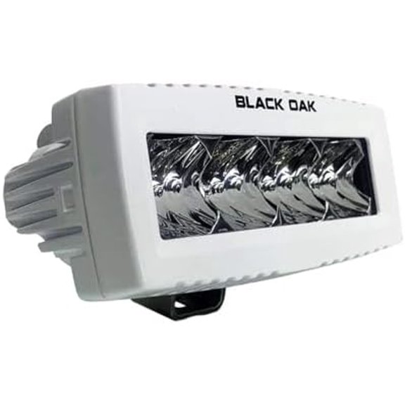 4" Marine Spreader Light - Flood Optics - White Housing - Pro Series 3.0$$Tools & Hardware Other